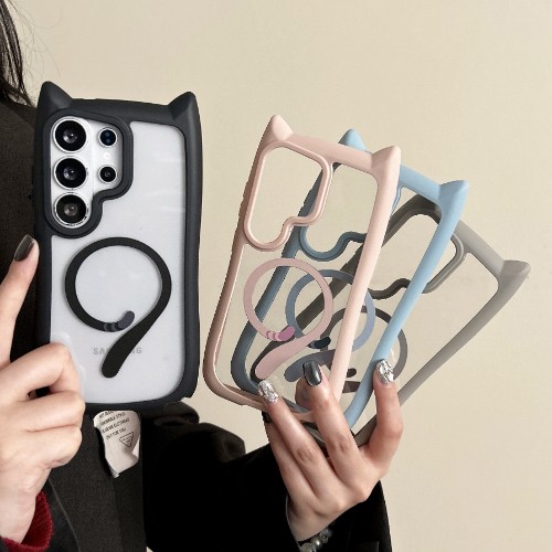 Custodia orecchie gatto 3d - custodia,