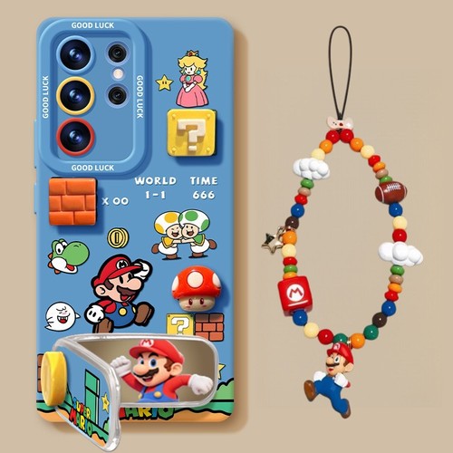 Custodia telefono mario - mario, blu