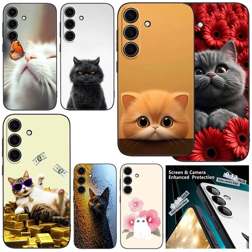 Cover telefono design gatto